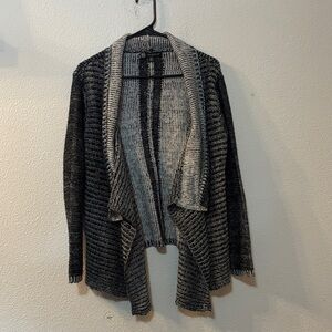 Kadence Black and Gray Women's Sweater